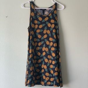Women’s Pineapple T-shirt Dress